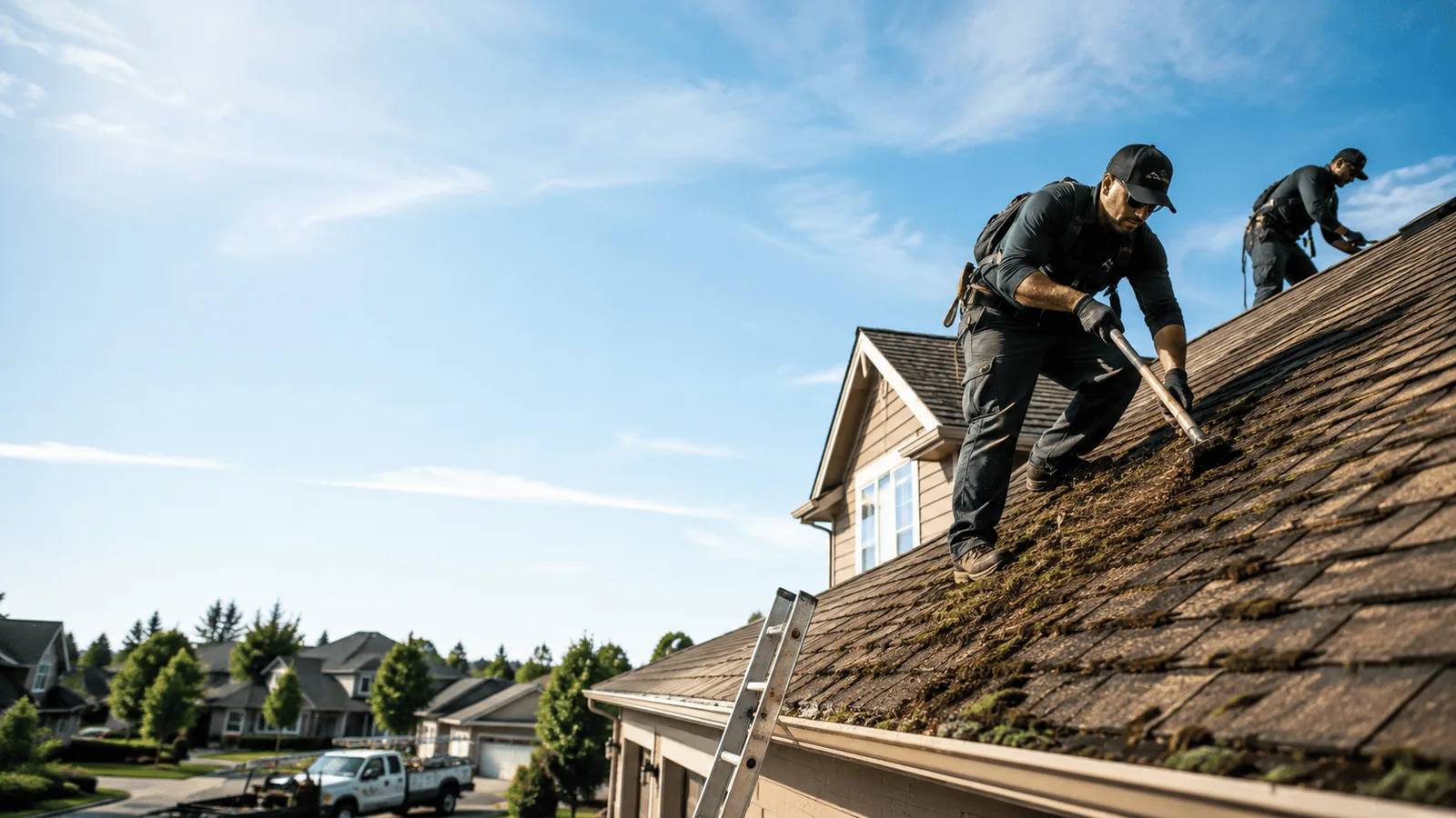 Roof Moss Removal in Albany, WI near me